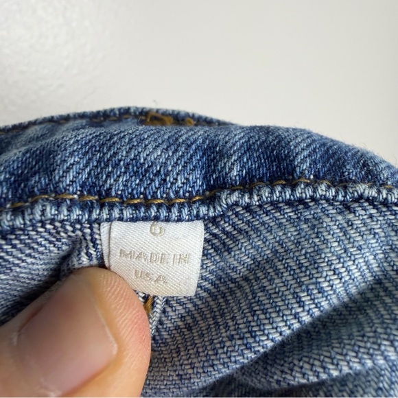 Jonathan Simkhai Beck Denim Jumpsuit Women's Size 6 Casual Belt Revolve Utility - Picture 8 of 9